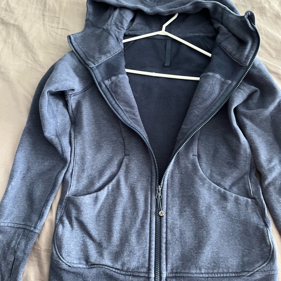 Lululemon zipper hoodie. Dark blue - Picture 4 of 5